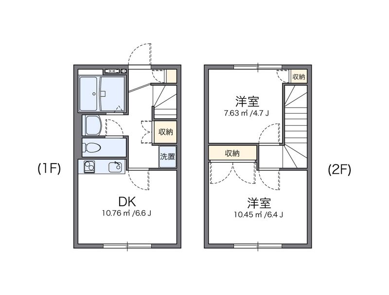 レオパレスＹ 間取図