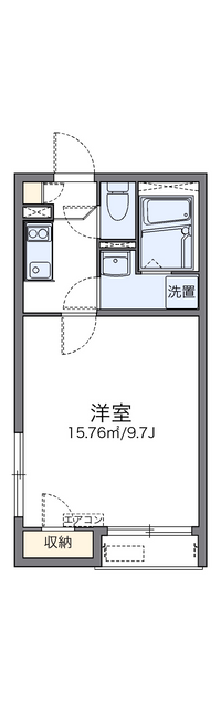 レオネクストさくら 間取り図