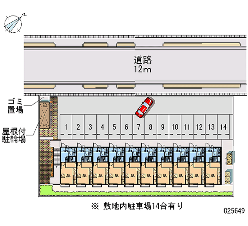 25649 Monthly parking lot