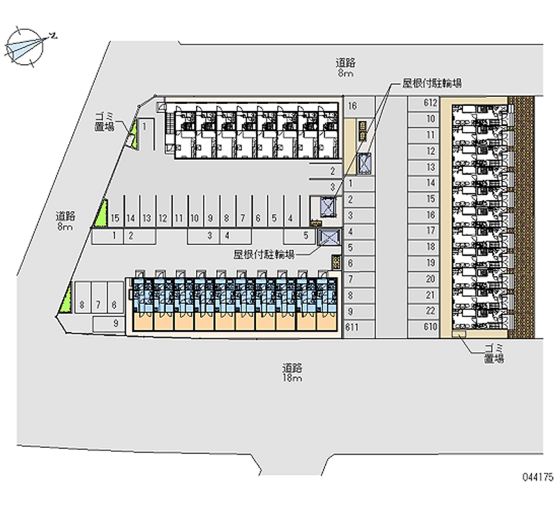 44175 Monthly parking lot