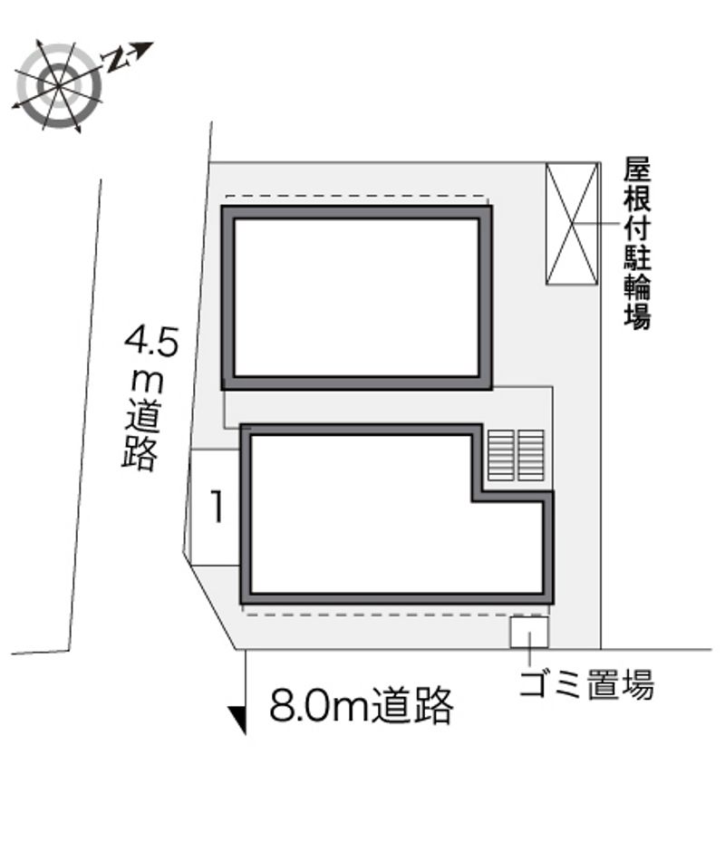 レオパレスコンフォート 配置図
