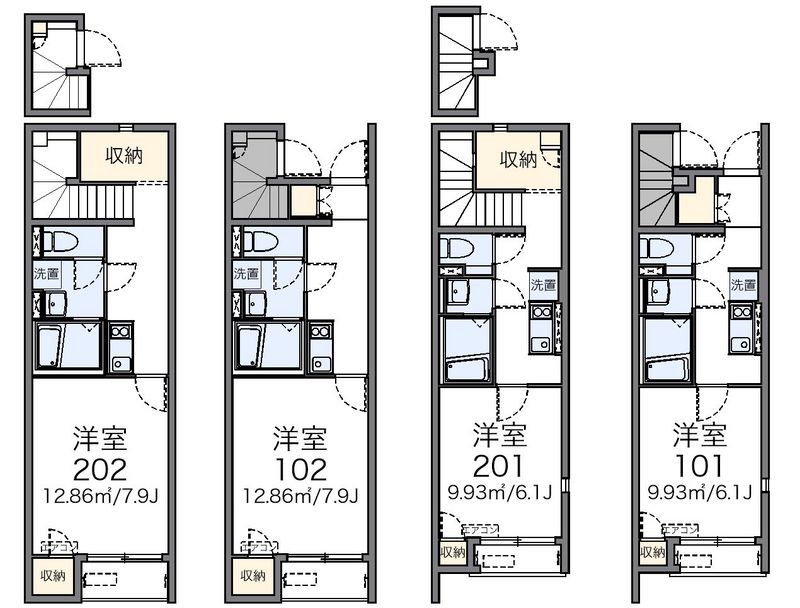レオネクストラーシュ 間取図