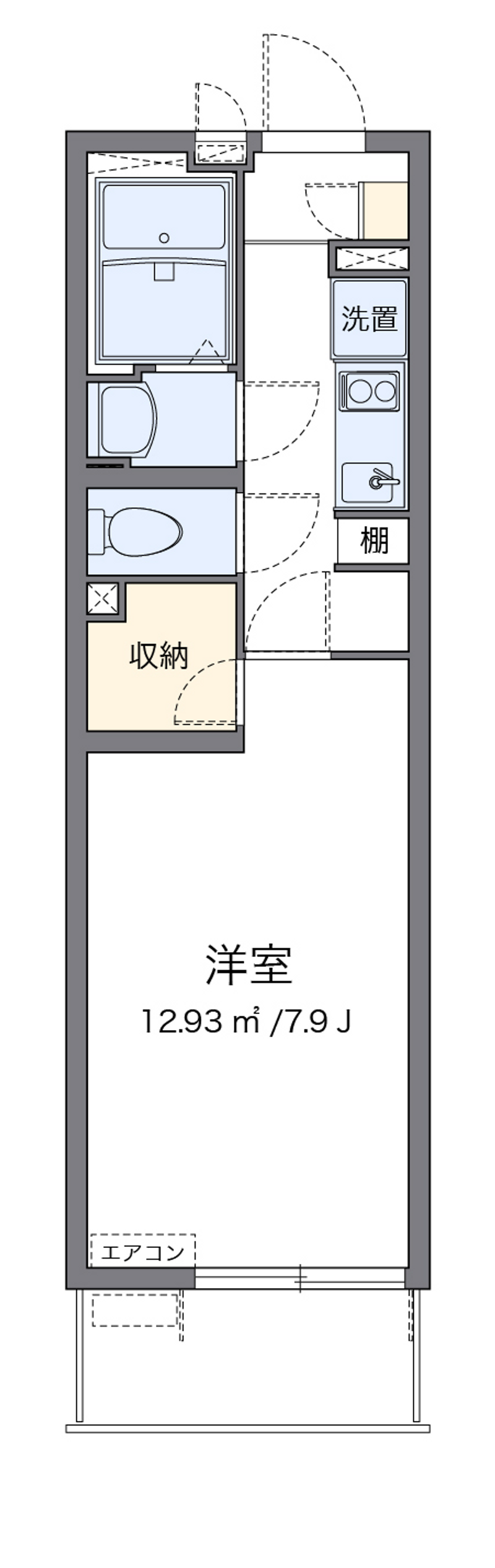 クレイノかもめ 間取り