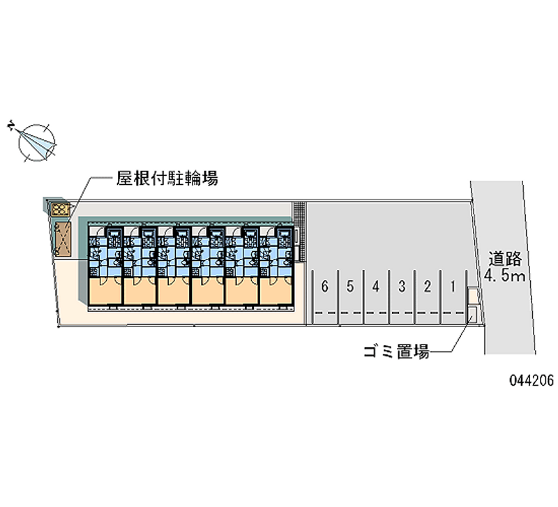 レオネクストカイトⅡ 月極駐車場