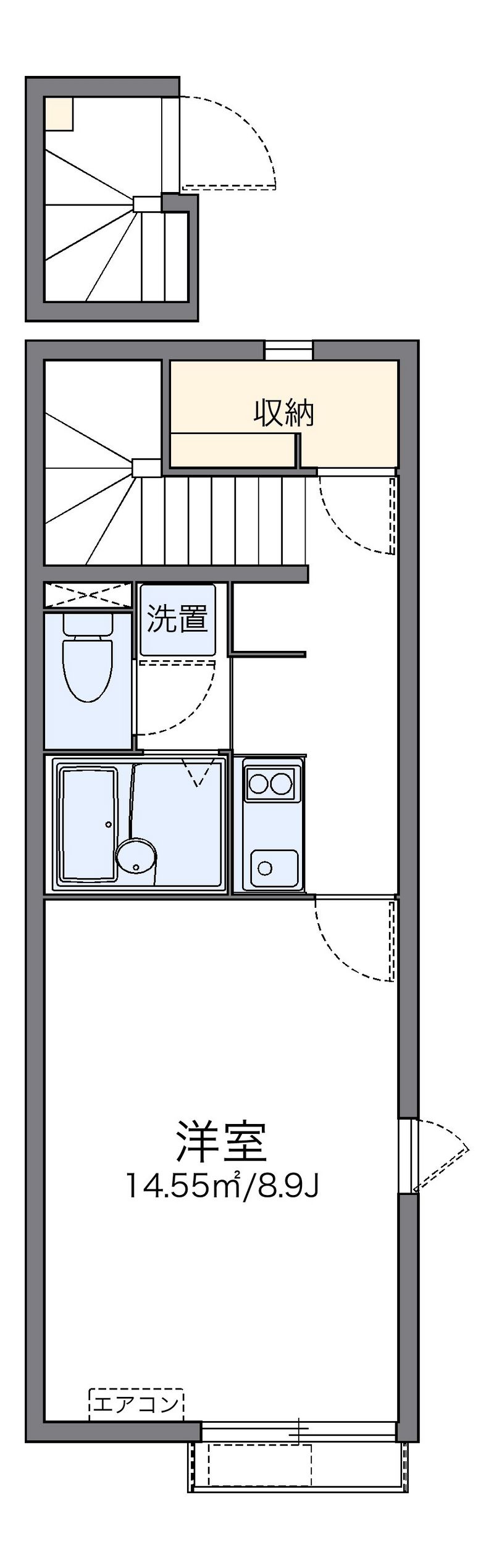レオネクスト延珠北 間取図