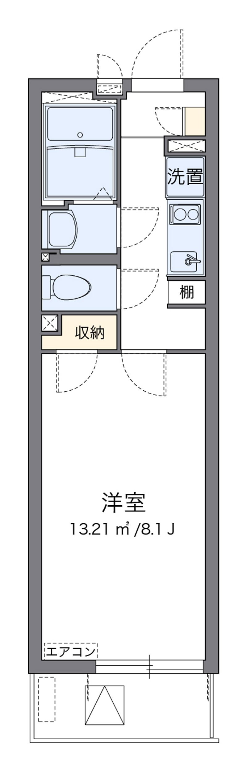 クレイノアーバン　大宮 間取図