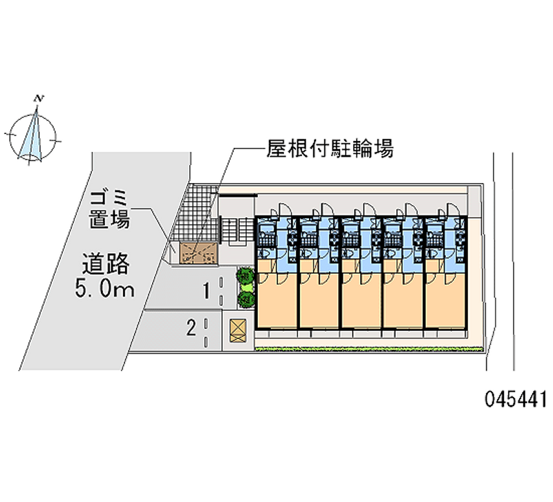 レオパレス楓 月極駐車場