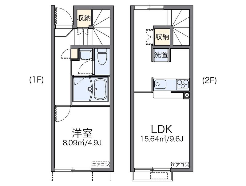 レオネクスト向日葵 間取図