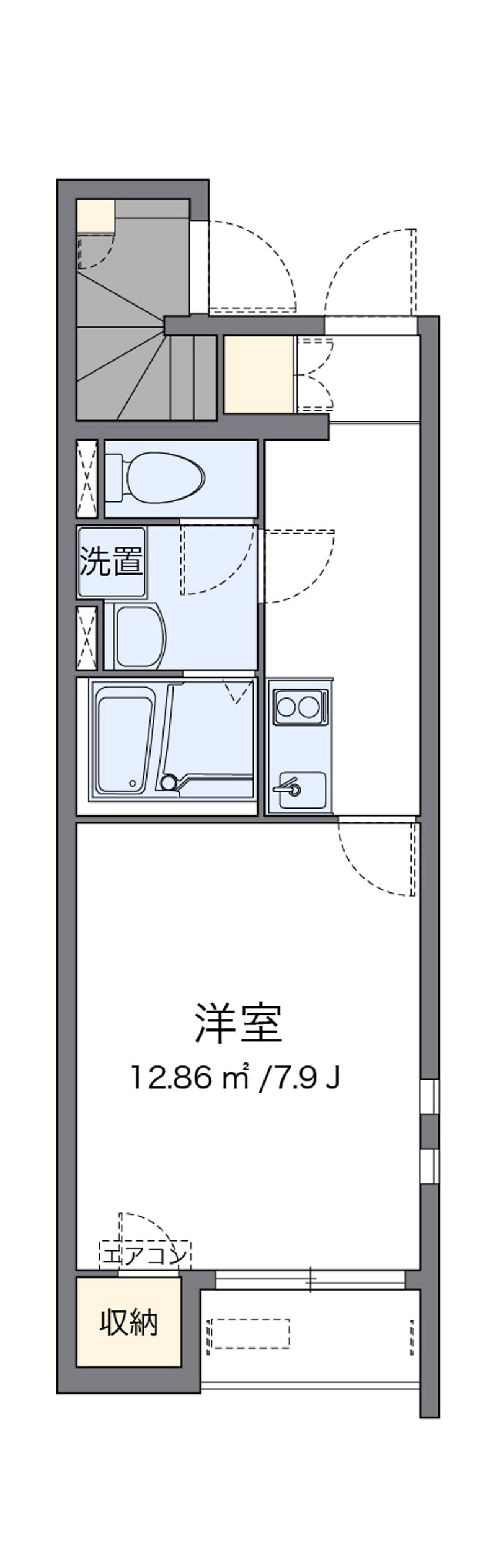クレイノＮＯＡ　ＴＯ　ＪＫ 間取図