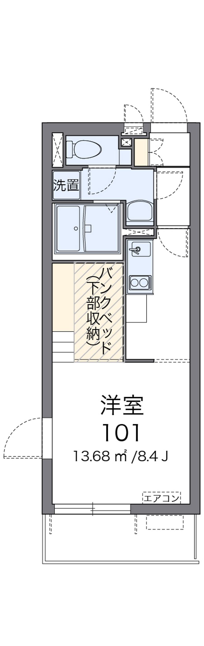 ミランダアヴェニール 間取図