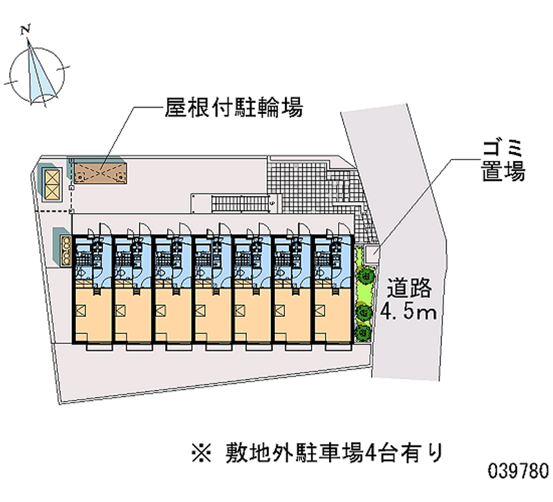 39780 Monthly parking lot