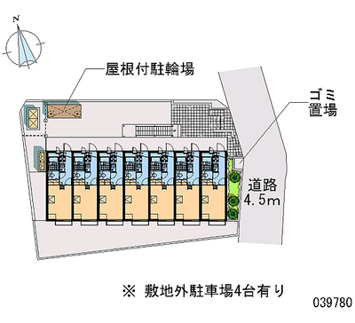 39780 Monthly parking lot