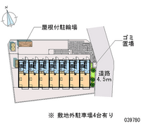 レオパレスフォレ長沼 区画図
