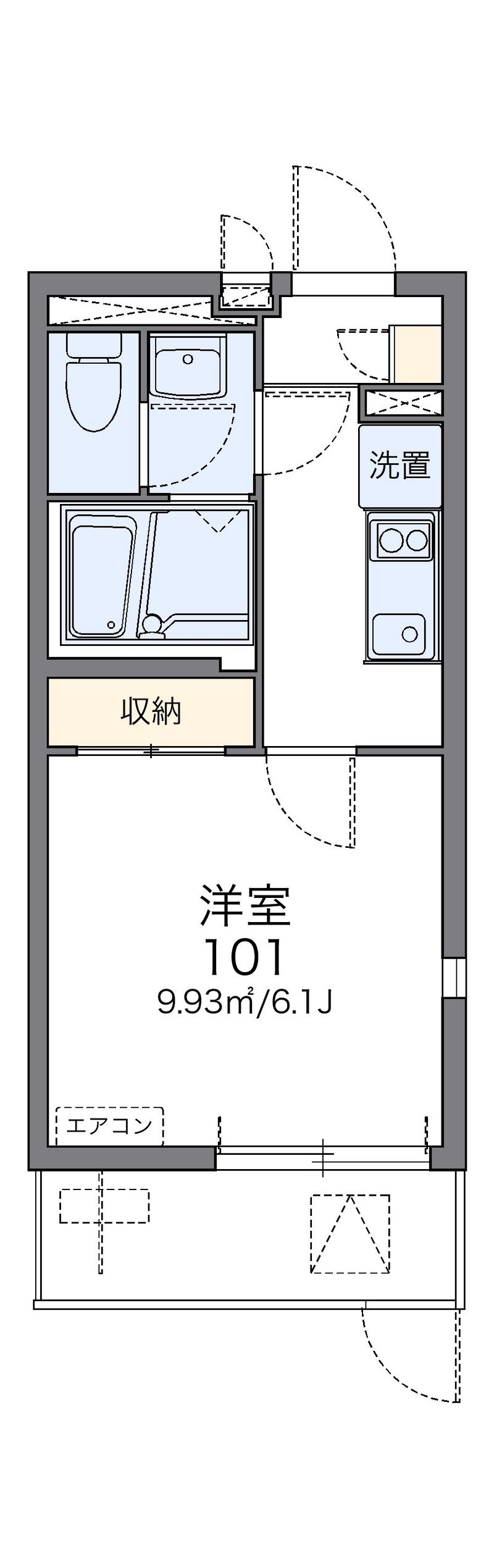 レオネクスト御影中町 間取図