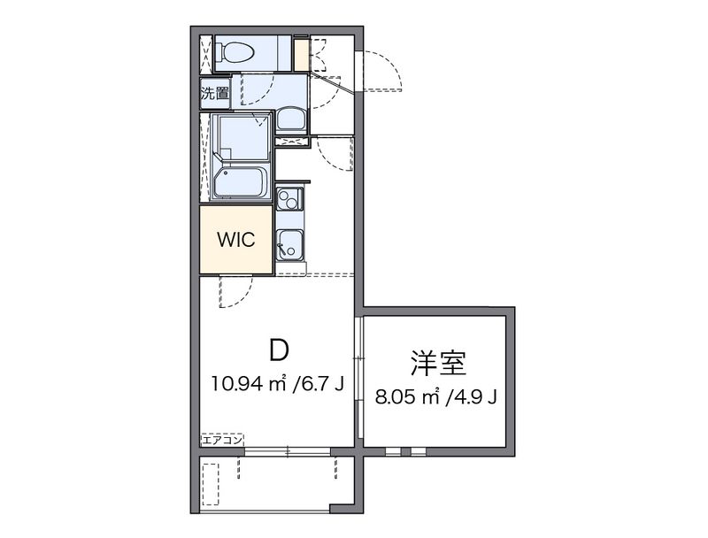 ミランダプレジールＭ 間取図