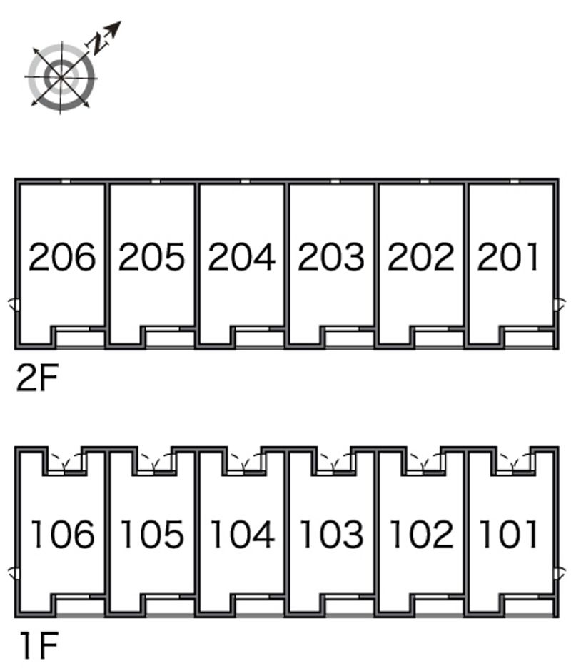 レオネクストＤＡＩ 間取配置図