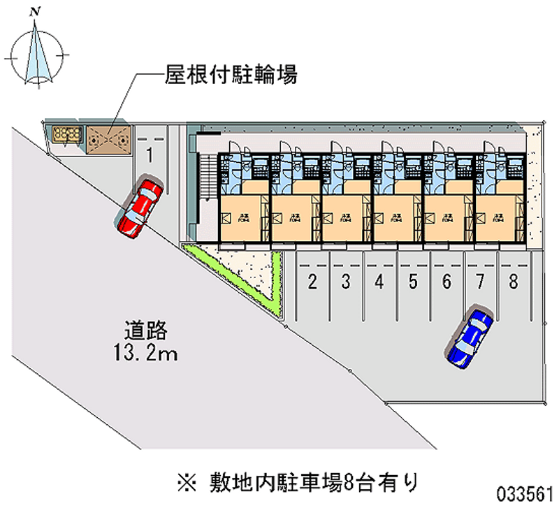 レオパレス袋井駅南 月極駐車場