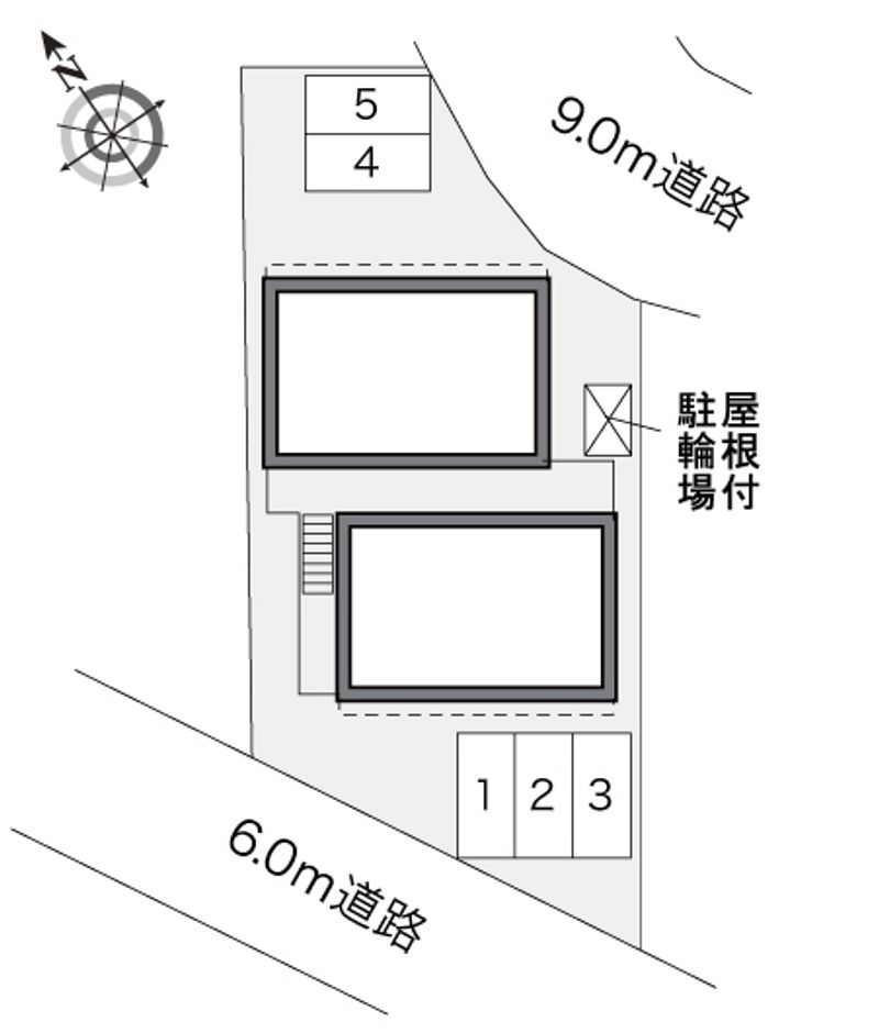 レオパレスルート１２２ 配置図