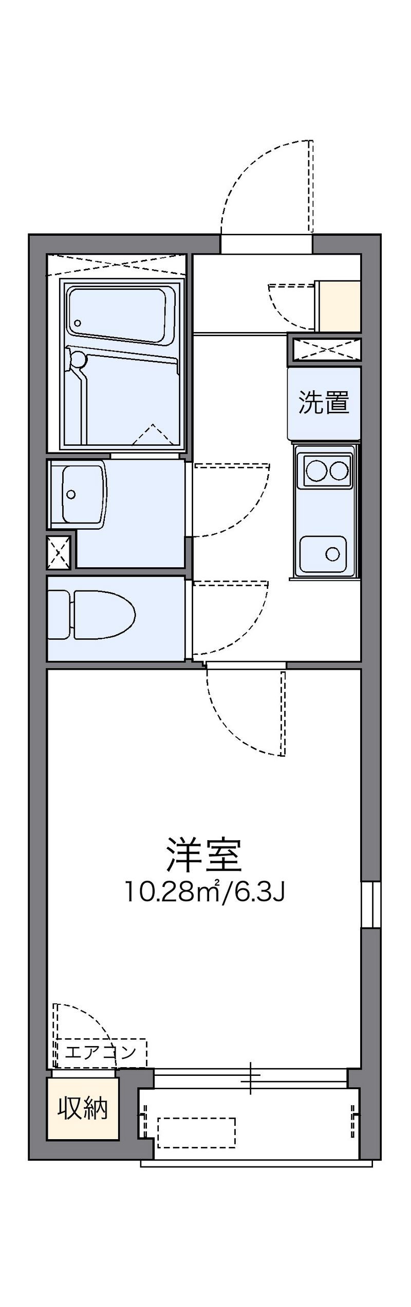 レオネクスト東海Ⅰ 間取り