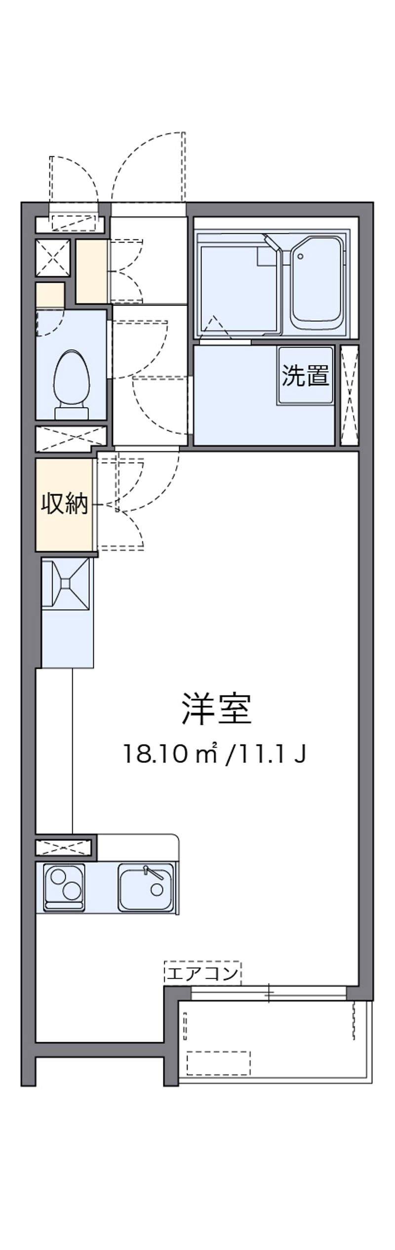 ミランダレギア 間取図