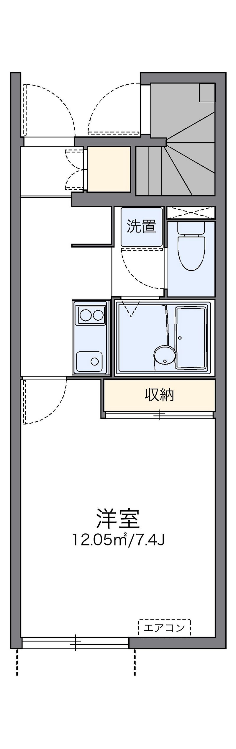 レオネクストみやび 間取図