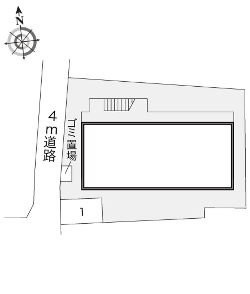 レオパレスサクセス・Ｎ 配置図