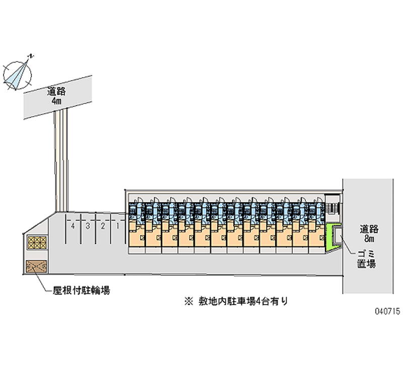 レオパレス駿河 月極駐車場