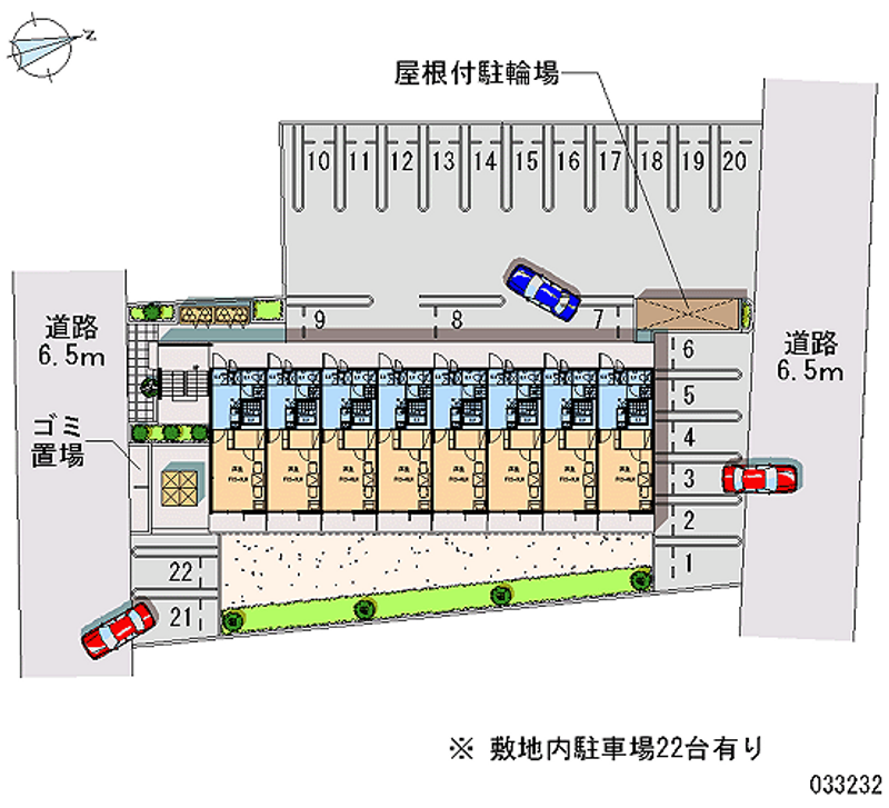 レオパレスＮＹＯＩ　Ⅲ 月極駐車場