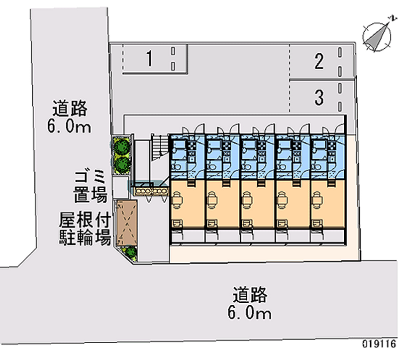 19116 bãi đậu xe hàng tháng