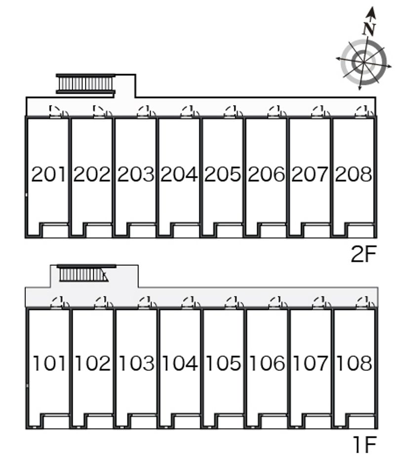 レオネクストミュール 間取配置図