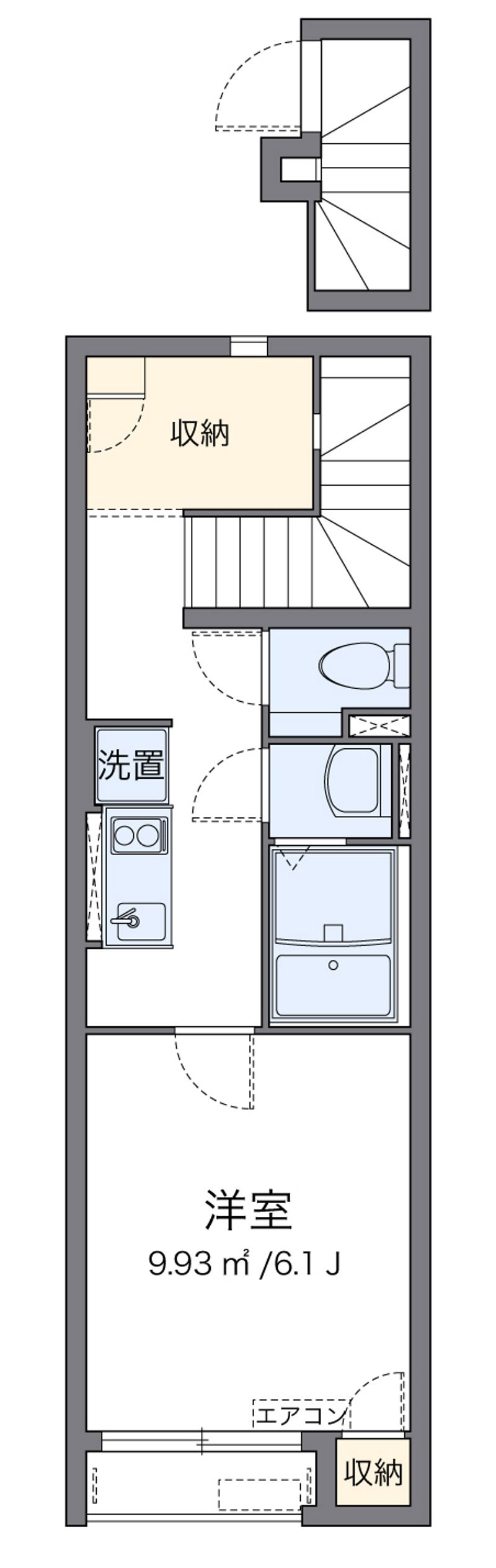 クレイノ聡 間取図