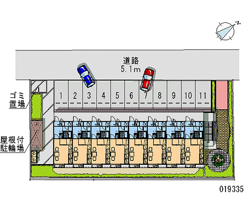 19335月租停車場