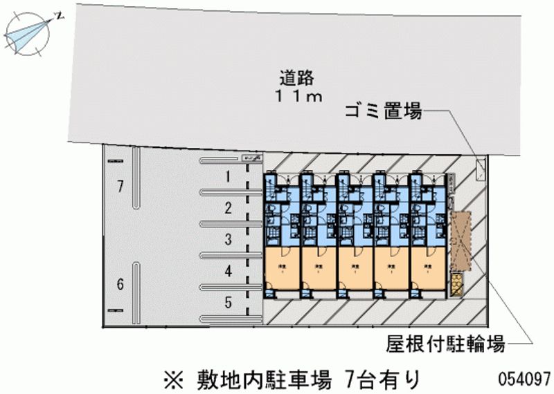 54097 Monthly parking lot