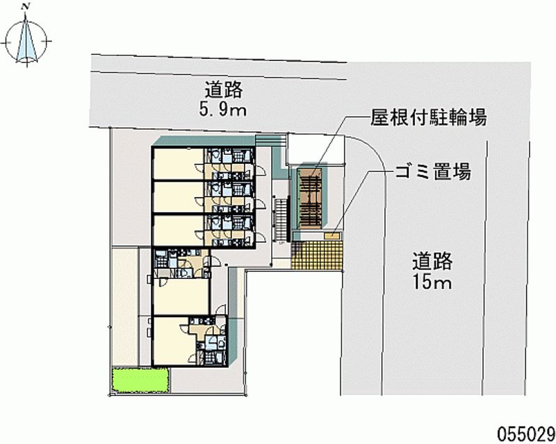 レオネクスト八木町 区画図