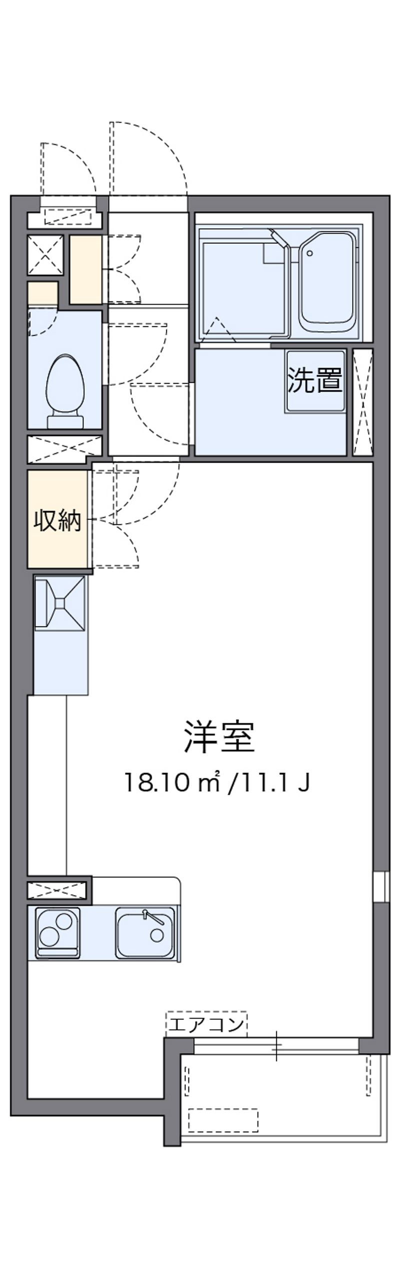 ミランダエアフォルク 間取図