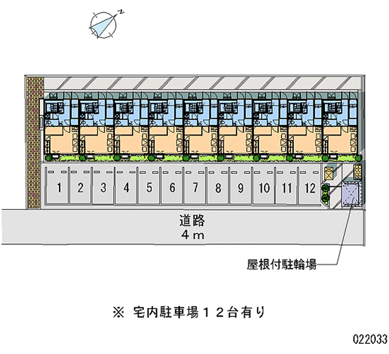 22033 Monthly parking lot