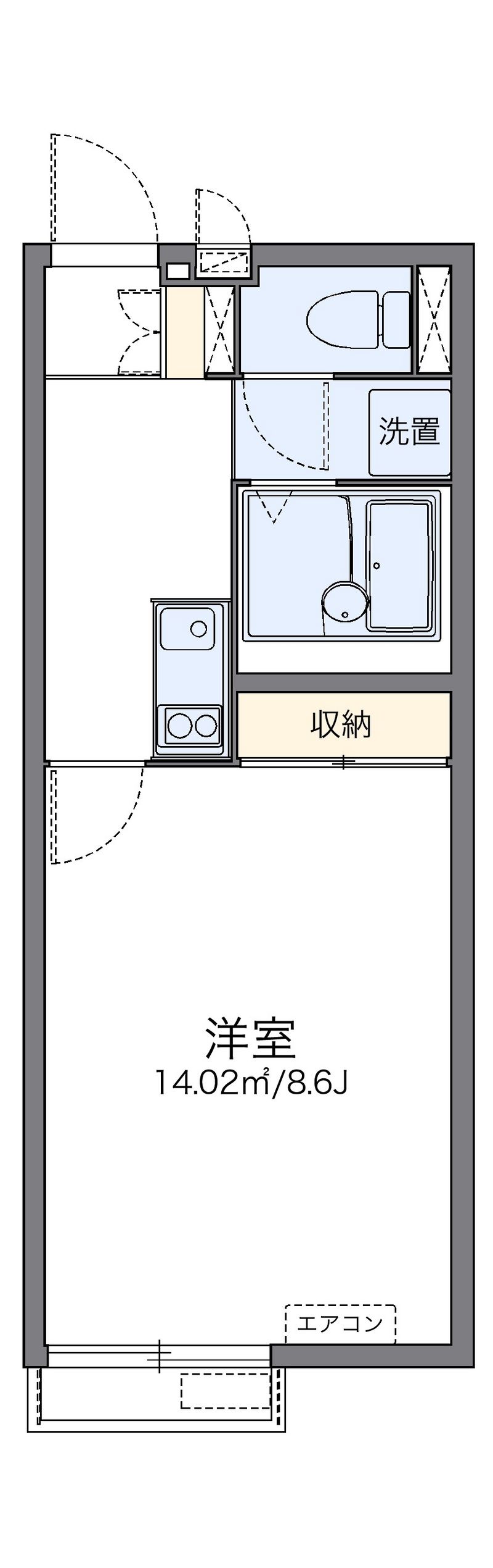レオネクストシエナ 間取図