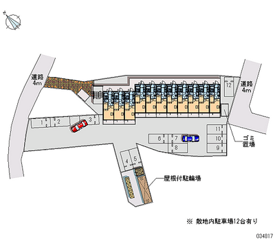 34817 Monthly parking lot