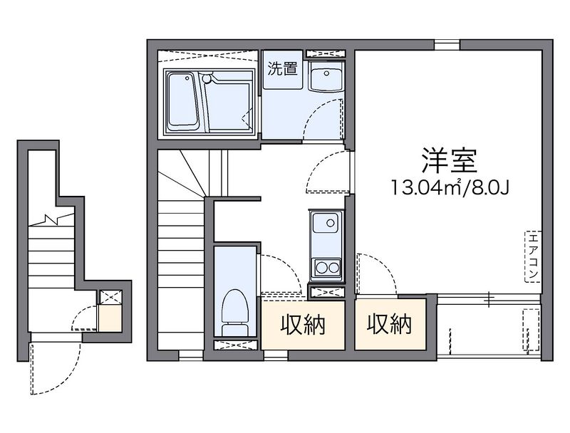 LEONEXT Futabagaoka 户型图