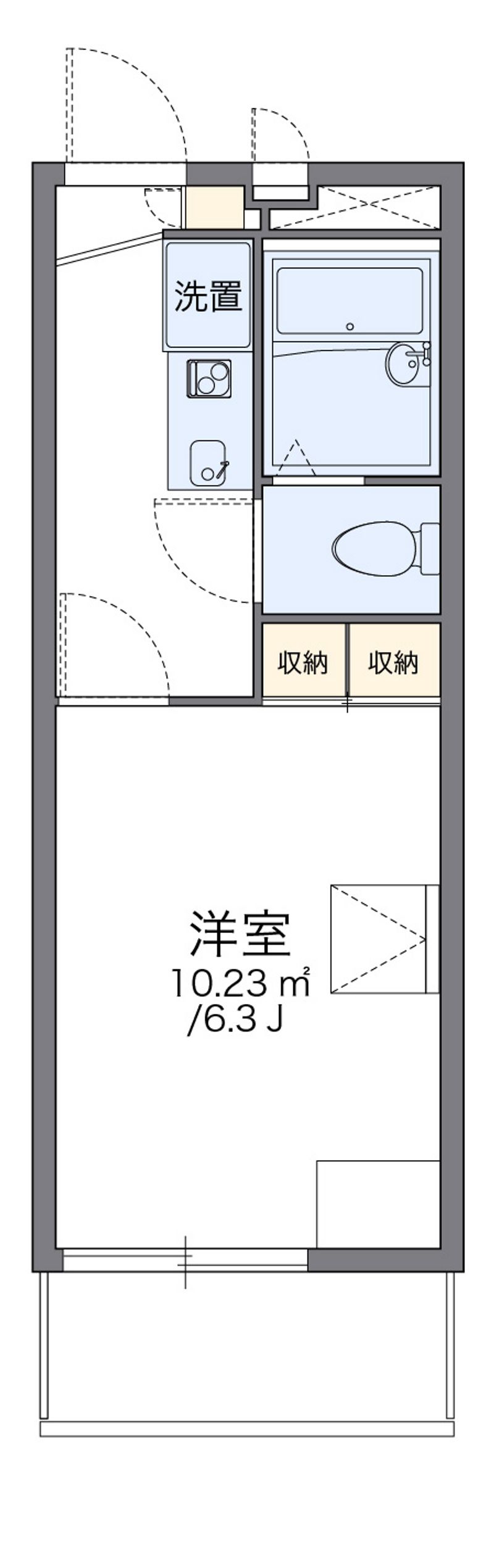 レオパレスＹＳＫ 間取図