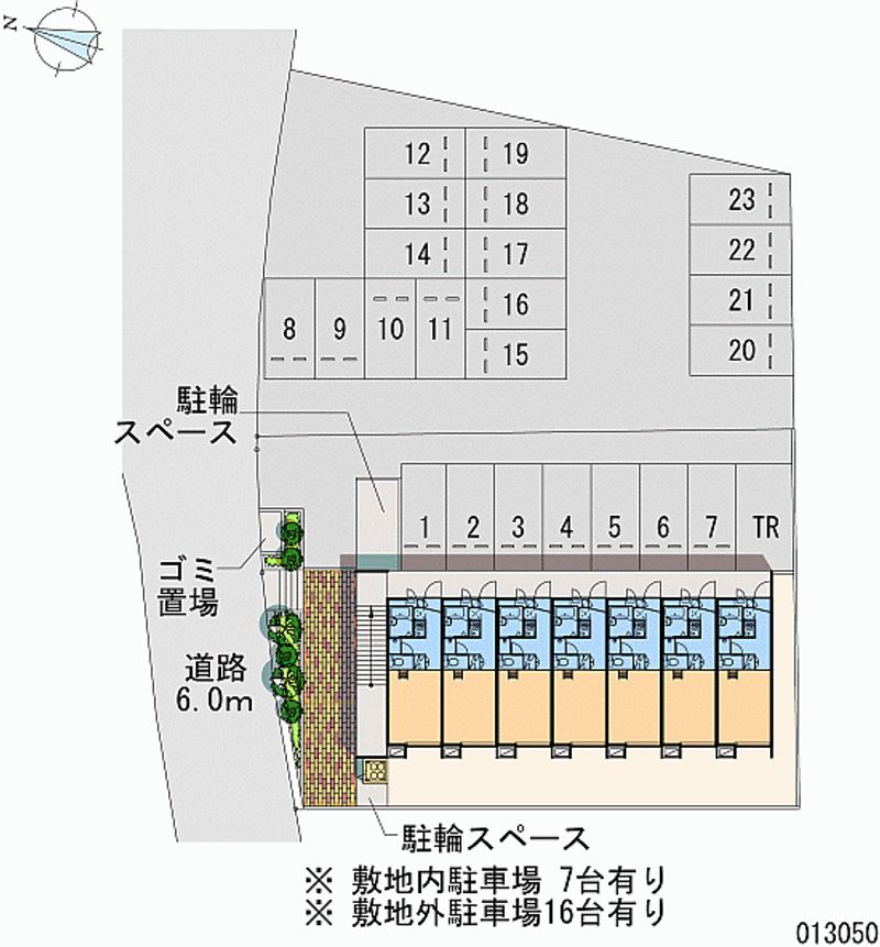 レオパレスエスペランサ 月極駐車場