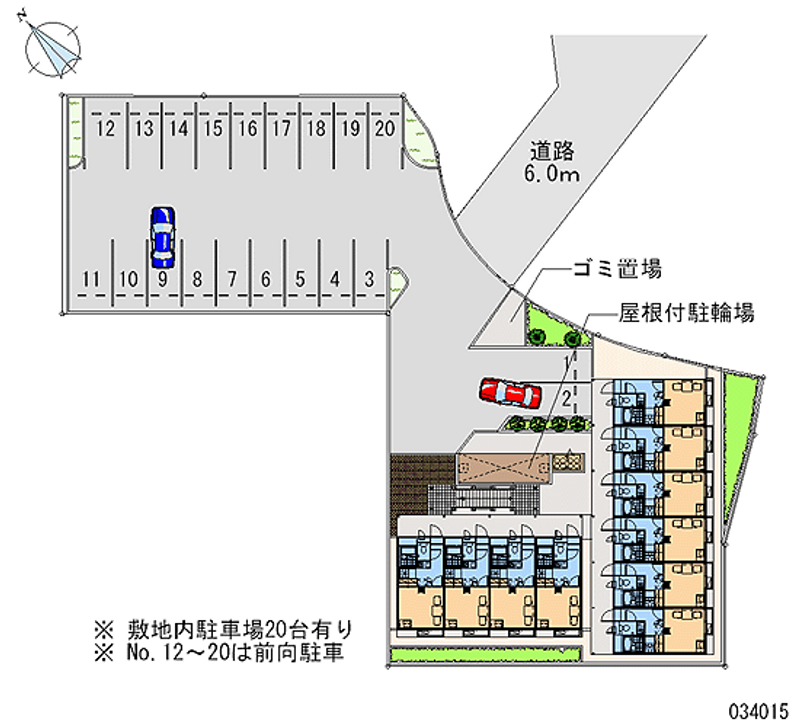 34015 Monthly parking lot