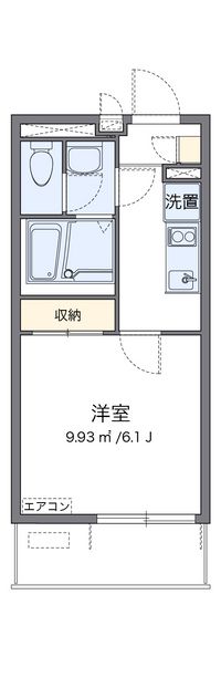 クレイノロッソ　ストラーダ 間取り図