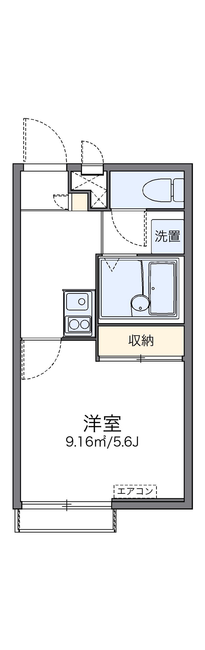 レオパレス新桜台 間取り