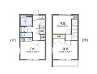 レオパレスサナロＡ 間取り図