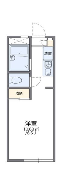 レオパレスアドヴェントＫＡＢＵ 間取り図