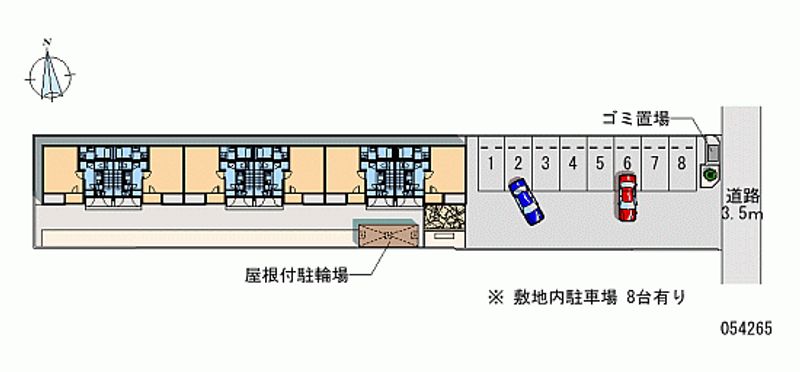 レオネクストファミーユＳ 月極駐車場