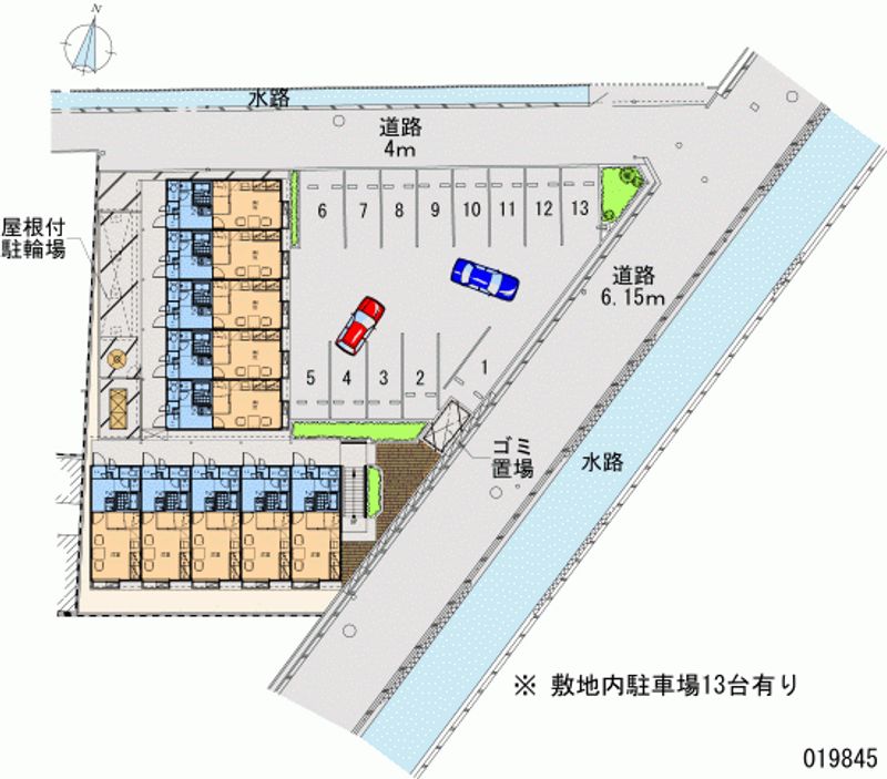 レオパレスエトワール 月極駐車場