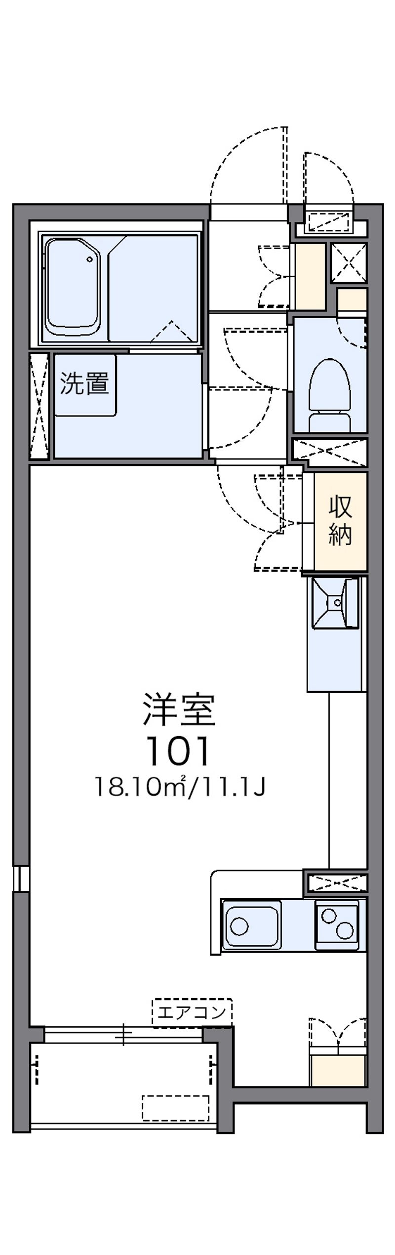 レオネクストエクレール 間取図