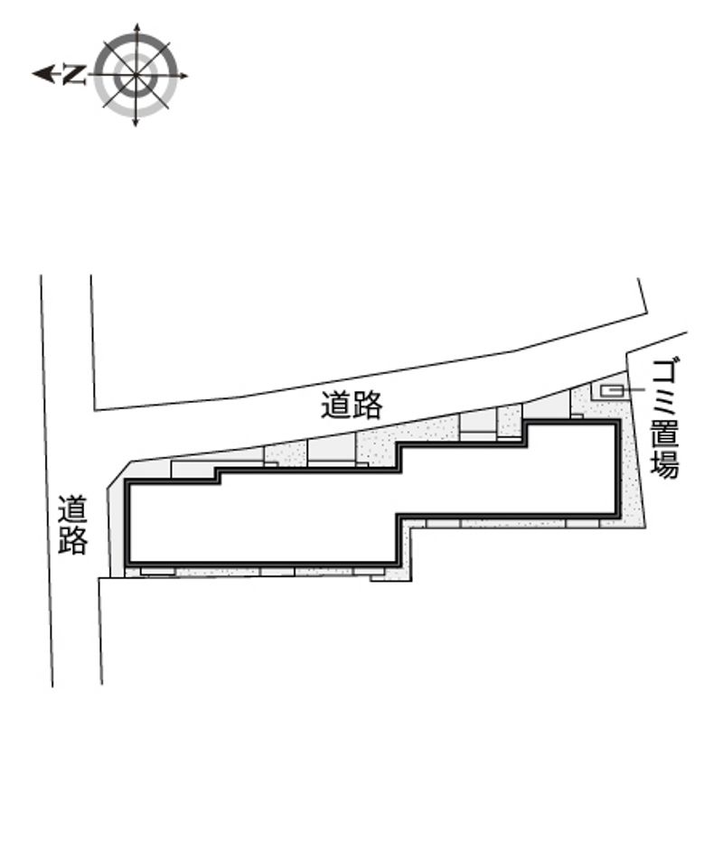レオネクストココグランデ十条 配置図